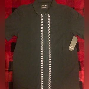 Black polo. New with tags. Men’s small